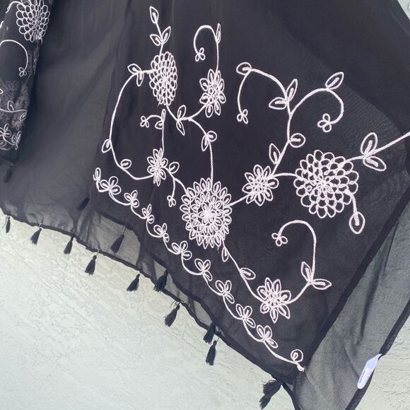 Ultra Pink Women Black & White Kimono NWT - Picture 5 of 10